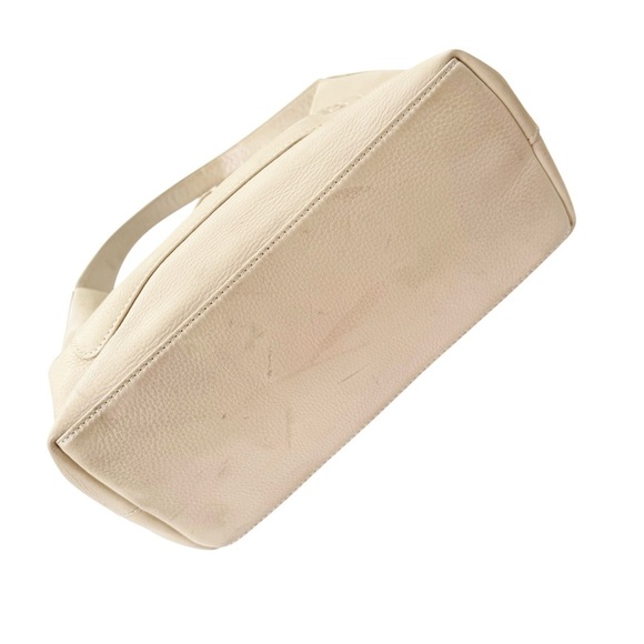 Dooney & Bourke Pebbled Leather Shoulder Hobo Bag Medium Cream - Picture 13 of 14